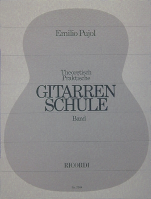 SY2271 Gitarrenschule II, Emilio Pujol Band 2