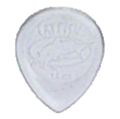 Pick transparent, klein m. Vertiefung