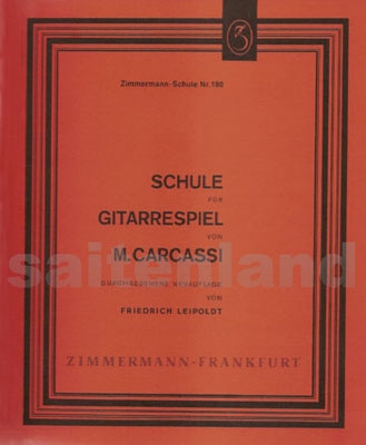 ZM80180 Gitarrenschule, Matteo Carcassi