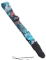 Preview: Folklore - Gitarrengurt bedruckt blau