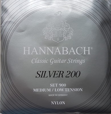 Hannabach Silver 200-​900MLT, medium/low