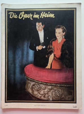Die Oper im Heim, Band II, 2778, Edition Schott, Klaviernoten