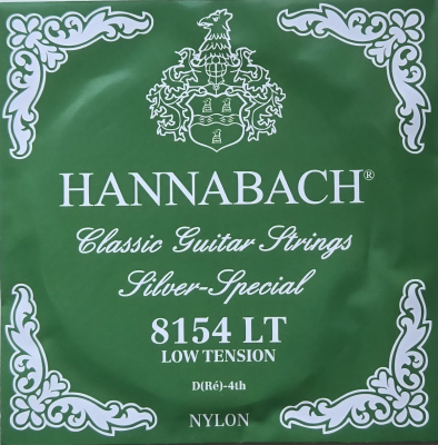 Hannabach Silver Special-8154LT, präzisionsrund light D-Saite