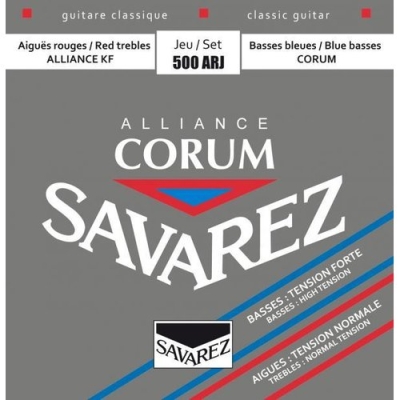 Savarez Corum Alliance 500ARJ, Carbon normal, Bässe hard