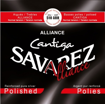 Savarez Cantiga 510ARH, Alliance, Cantiga polished, medium Tension