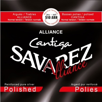 Savarez Cantiga 510ARH, Alliance, Cantiga polished, medium Tension Savarez Cantiga 510ARH, Alliance, Cantiga polished, medium Tension