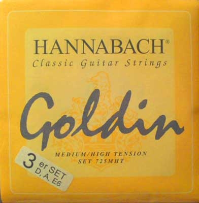 Hannabach Bass-Satz Goldin 7257MHT