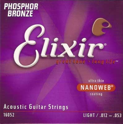 Westernsaiten - Elixir Nanoweb 16052 Phosphor Bronze