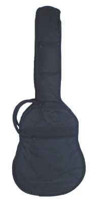 Gitarrentasche für 1/2 Gitarre schwarz 10mm gepolstert