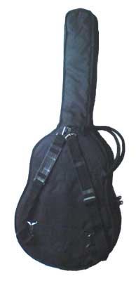 MSA GigBag GB10 für 4/4 Klassikgitarren, schwarz, 10mm-Polsterung