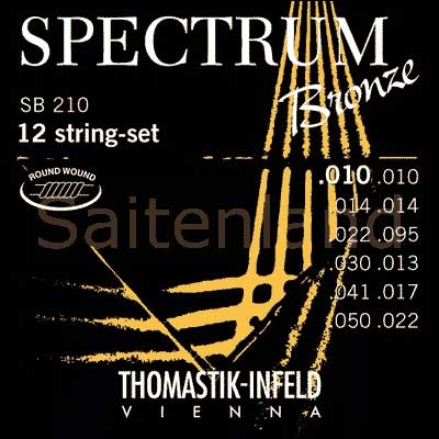 Thomastik Spectrum Bronze für 12-saitige Gitarren