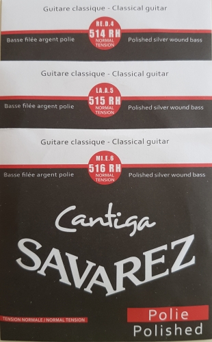 Savarez Cantiga 510 RH geschliffener Basssatz