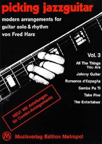 Picking Jazzguitar von Fred Harz