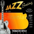 Thomastik Jazz Swing Nickel Flat Wound JS110, .010-.044 extra light